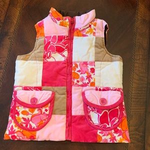 Lilly Pulitzer reversible vest